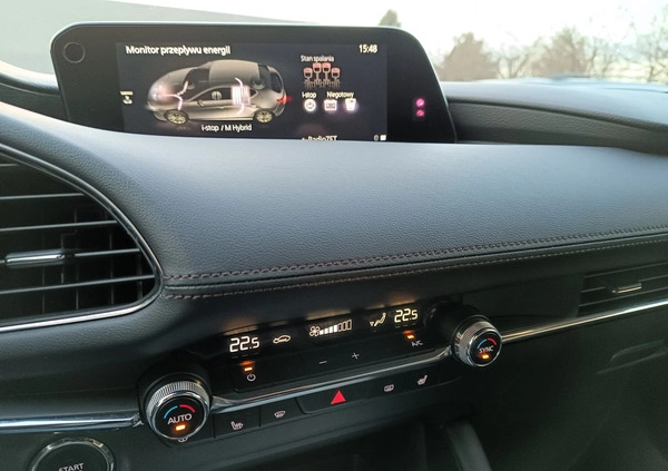 Mazda 3 cena 132000 przebieg: 51000, rok produkcji 2022 z Jordanów małe 121